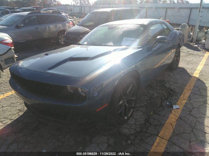 2022 DODGE CHALLENGER SXT VIN: 2C3CDZAG0NH132345