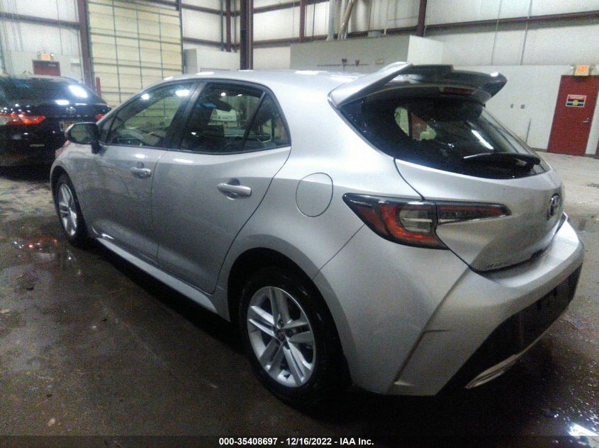 2022 TOYOTA COROLLA HATCHBACK SE VIN: JTNB4MBE4N3189380