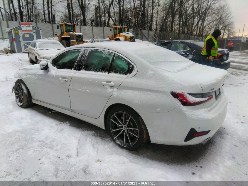 2022 BMW 3 SERIES 330I XDRIVE VIN: 3MW5R7J05N8C77160