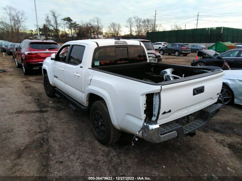 2022 TOYOTA TACOMA 4WD SR/SR5/TRD SPORT VIN: 3TMCZ5AN7NM503782