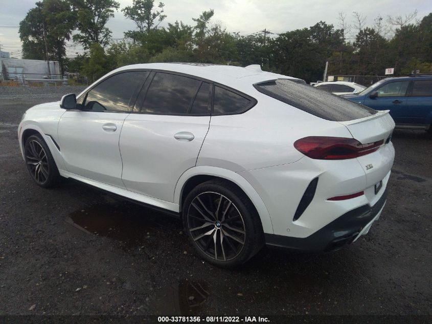 2022 BMW X6 M50I VIN: 5UXCY8C08N9J45952