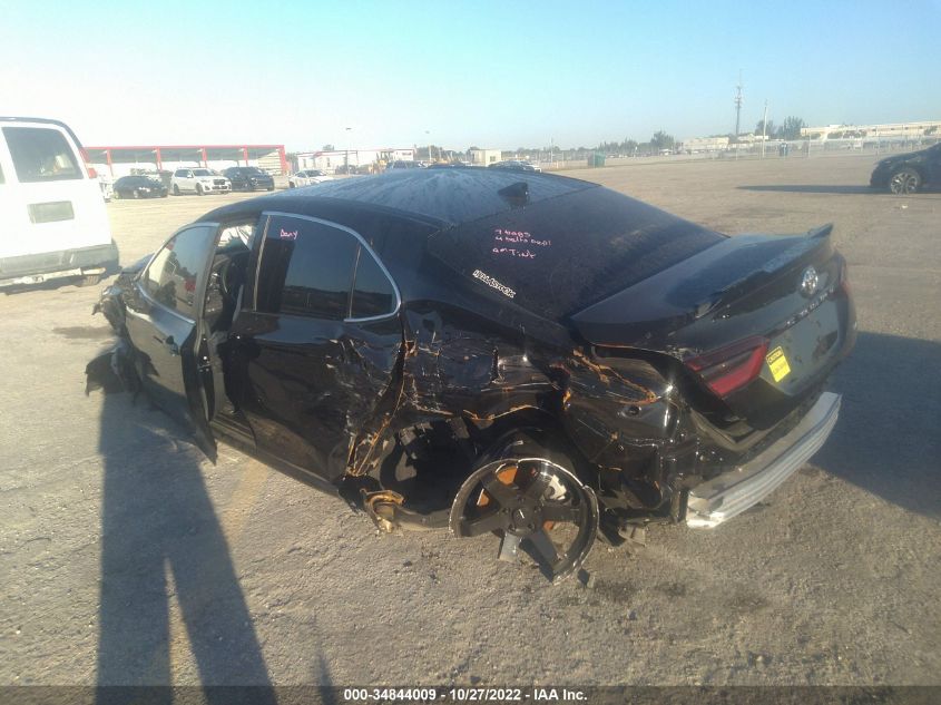 2022 TOYOTA CAMRY LE VIN: 4T1C11AKXNU035687