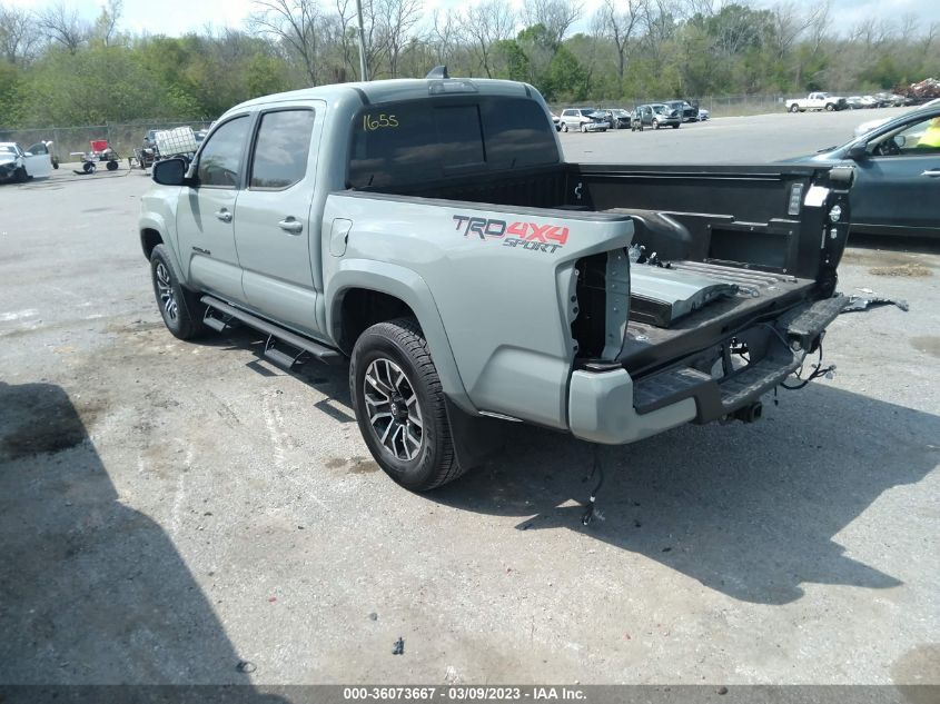 2022 TOYOTA TACOMA 4WD SR/SR5/TRD SPORT VIN: 3TYCZ5AN9NT086783