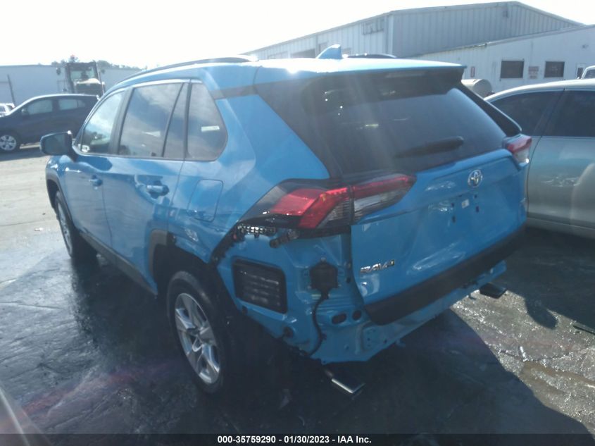 2021 TOYOTA RAV4 XLE VIN: 2T3W1RFVXMW147913