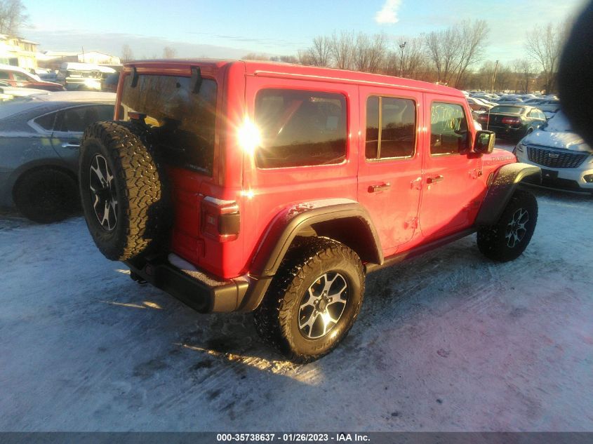 2021 JEEP WRANGLER UNLIMITED RUBICON VIN: 1C4HJXFN0MW610513