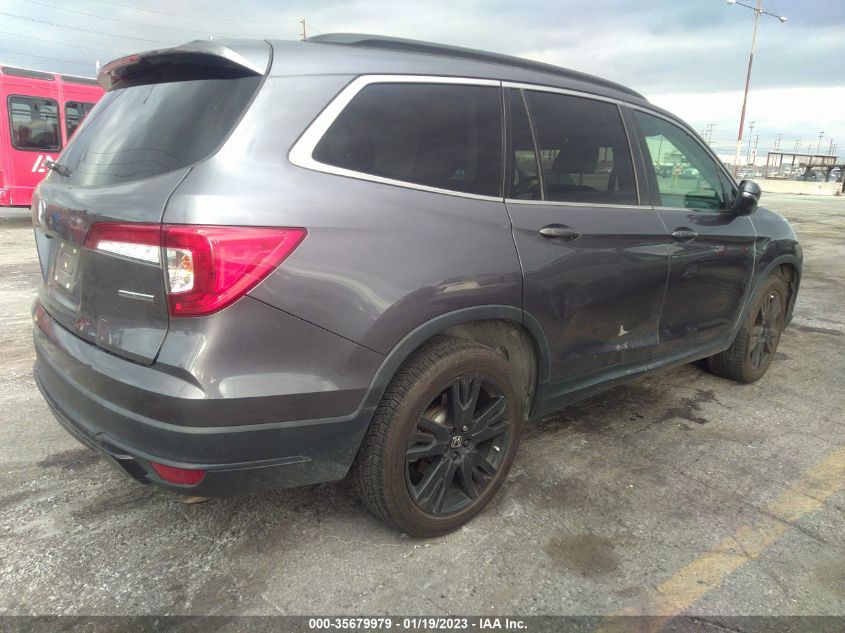 2021 HONDA PILOT SPECIAL EDITION VIN: 5FNYF5H20MB005243