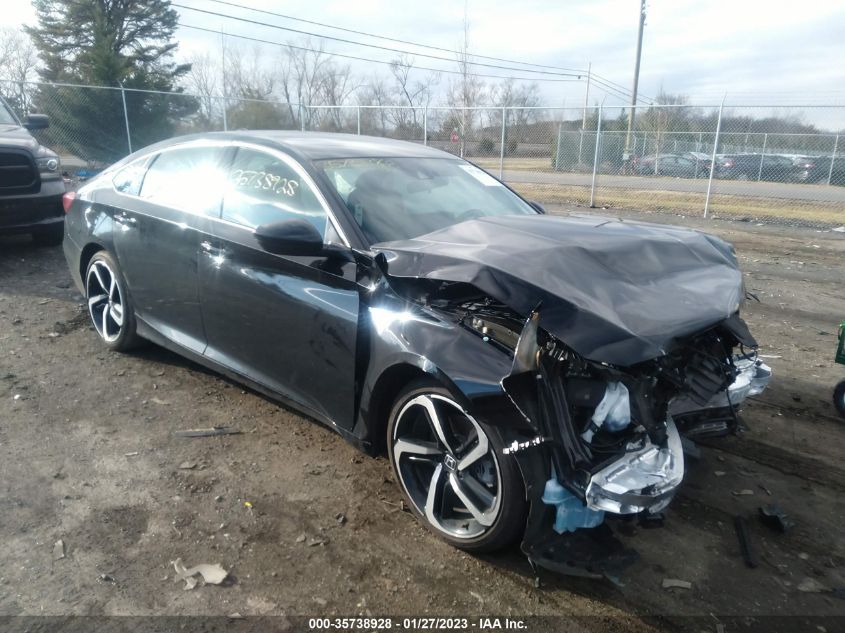 2022 HONDA ACCORD HYBRID SPORT VIN: 1HGCV3F22NA036509