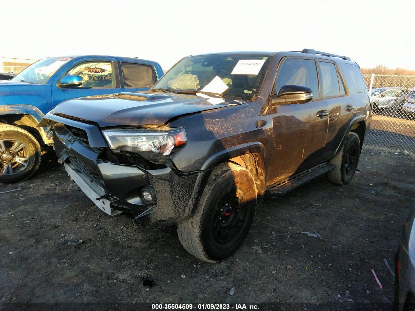 2021 TOYOTA 4RUNNER VENTURE VIN: JTEHU5JR5M5926755