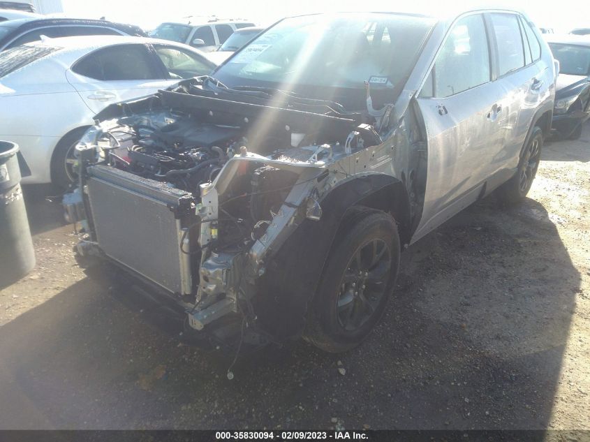 2022 TOYOTA RAV4 LE VIN: 2T3H1RFV1NW219480