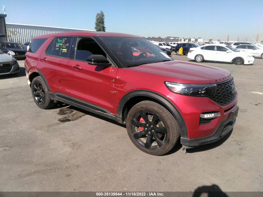 2022 FORD EXPLORER ST VIN: 1FM5K8GC4NGA74644