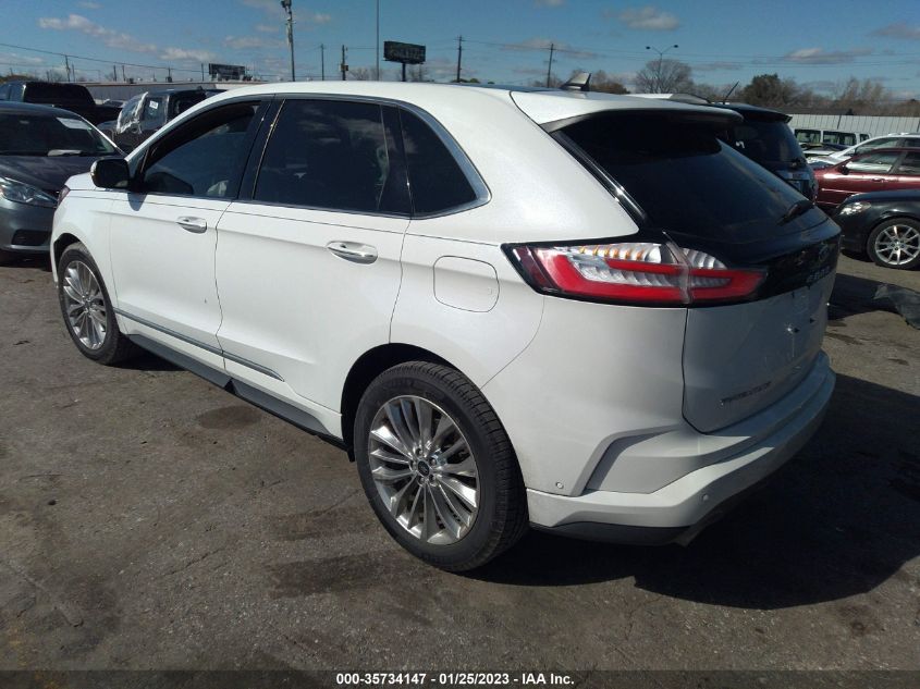 2021 FORD EDGE TITANIUM VIN: 2FMPK3K95MBA11288