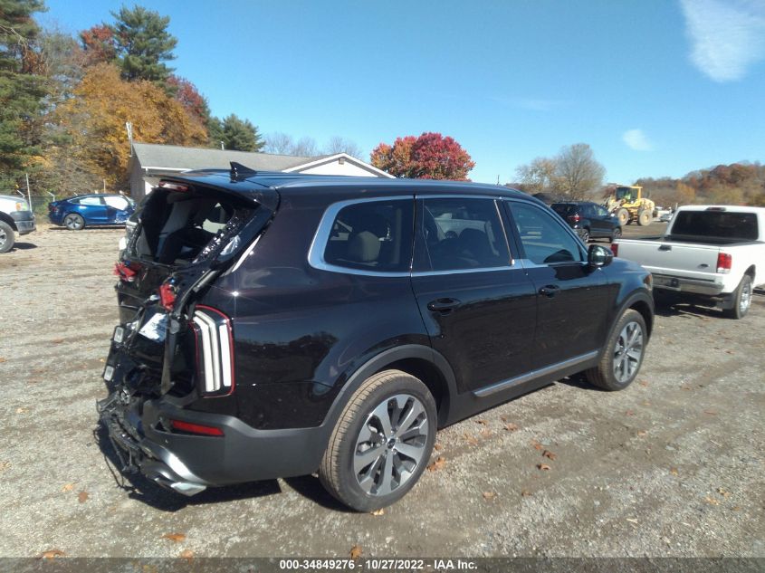2022 KIA TELLURIDE EX VIN: 5XYP34HC5NG312215