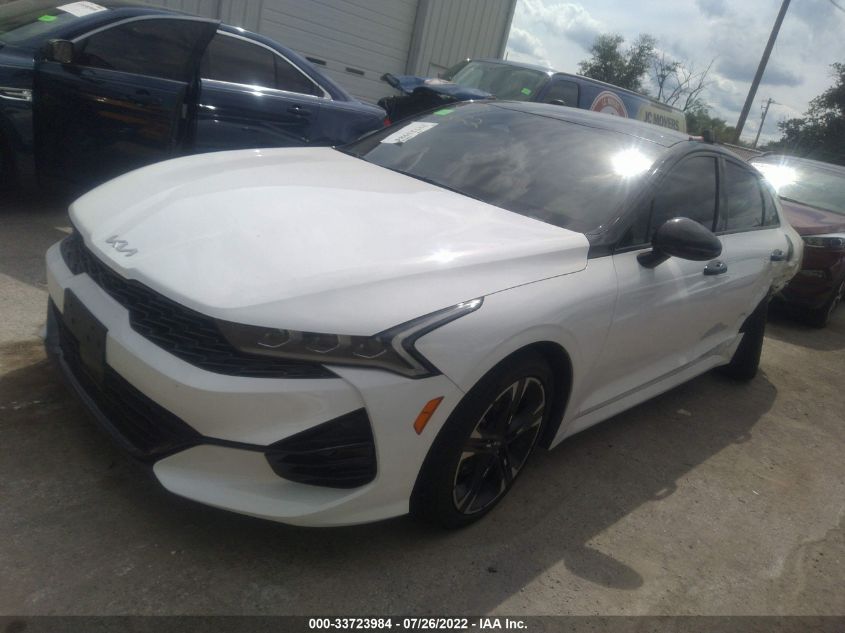 2022 KIA K5 GT-LINE VIN: 5XXG64J2XNG126957