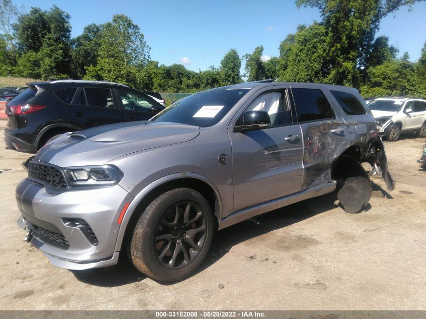 2021 DODGE DURANGO SRT HELLCAT VIN: 1C4SDJH92MC683071