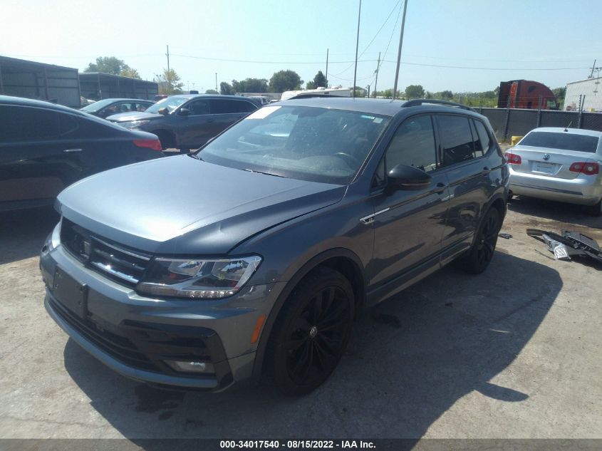 2021 VOLKSWAGEN TIGUAN SE/SE R-LINE BLACK/SEL VIN: 3VV3B7AX8MM116126