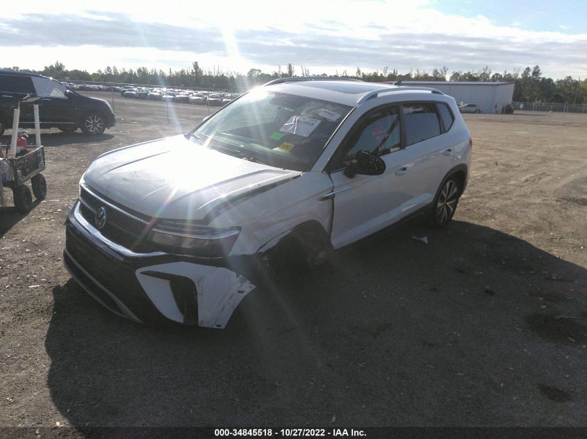 2022 VOLKSWAGEN TAOS SE VIN: 3VVTX7B2XNM058509