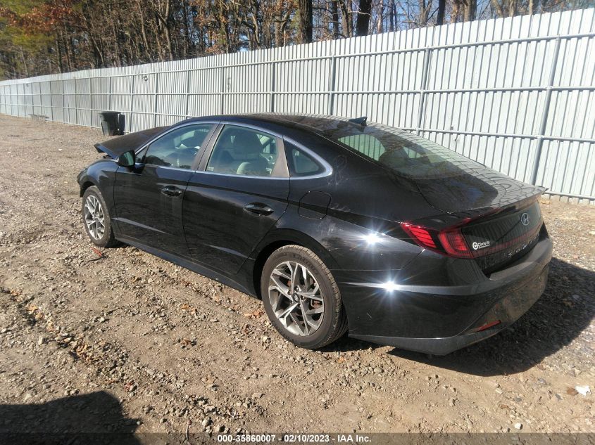 2022 HYUNDAI SONATA SEL VIN: KMHL14JA8NA188210