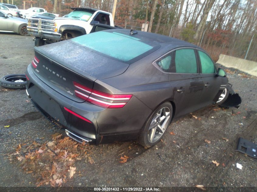 2023 GENESIS G80 2.5T VIN: KMTGA4SC4PU152734