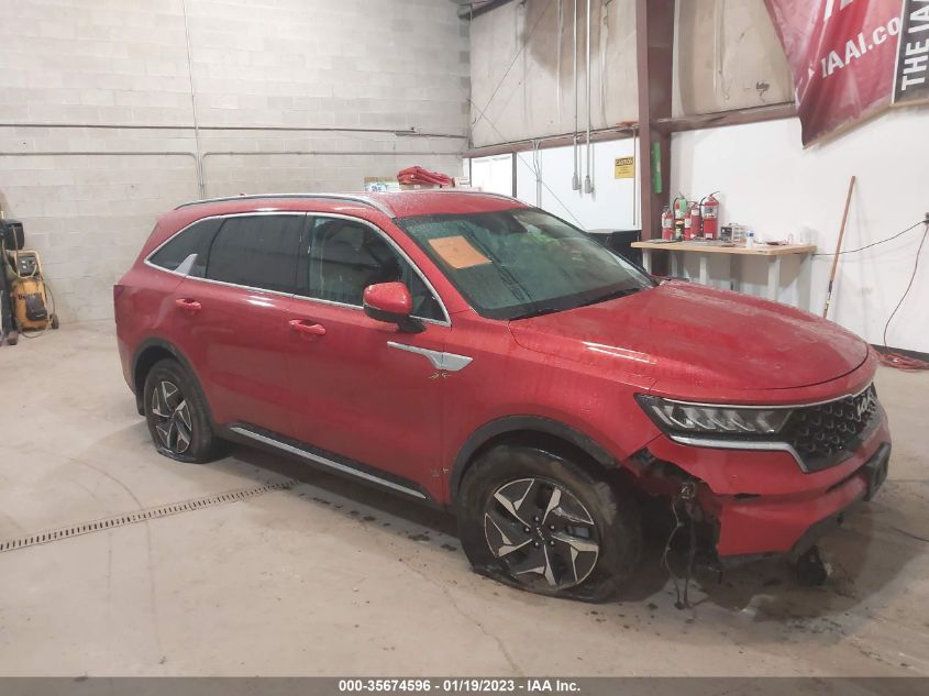 2022 KIA SORENTO HYBRID S VIN: KNDRG4LG4N5089763