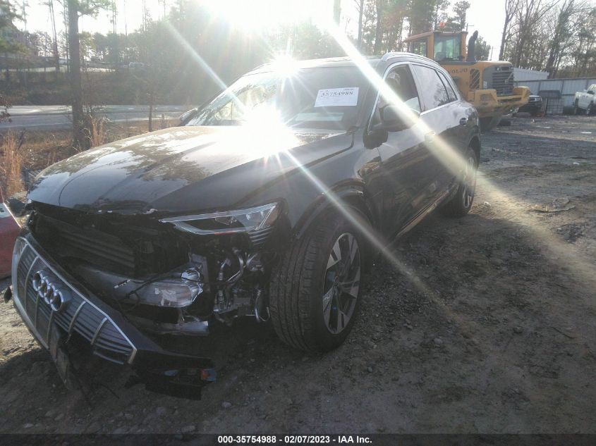 2022 AUDI E-TRON PREMIUM PLUS VIN: WA1LAAGE5NB028612