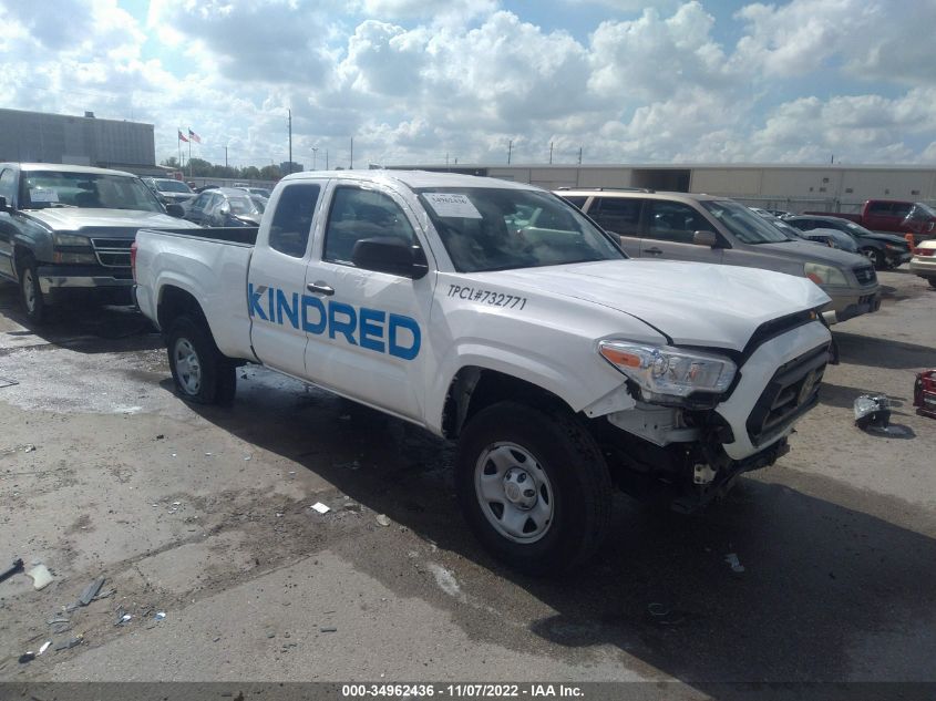 2022 TOYOTA TACOMA 2WD SR/SR5 VIN: 3TYRX5GN6NT051335