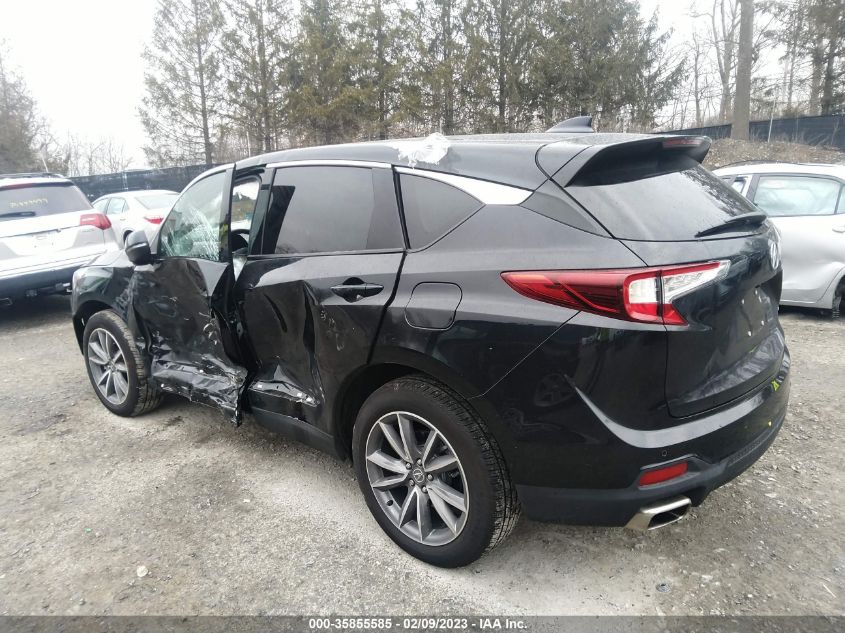 2022 ACURA RDX W/TECHNOLOGY PACKAGE VIN: 5J8TC2H57NL010645