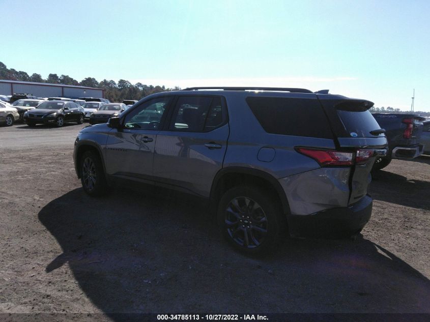 2021 CHEVROLET TRAVERSE RS VIN: 1GNERJKWXMJ141409