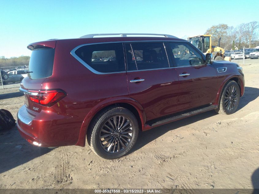 2022 INFINITI QX80 SENSORY VIN: JN8AZ2BE6N9293750