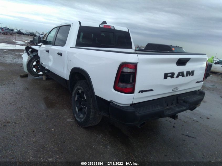 2022 RAM 1500 REBEL VIN: 1C6SRFLTXNN184193