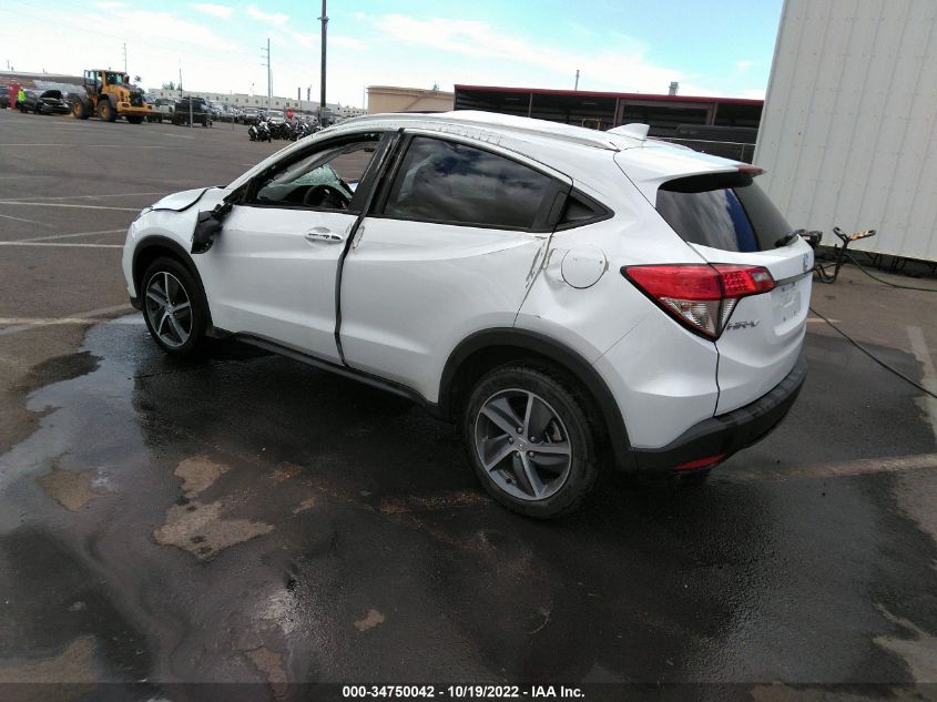 2021 HONDA HR-V EX VIN: 3CZRU5H58MM707353