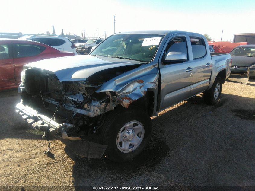 2022 TOYOTA TACOMA 4WD SR/SR5/TRD SPORT VIN: 3TMCZ5AN1NM469807