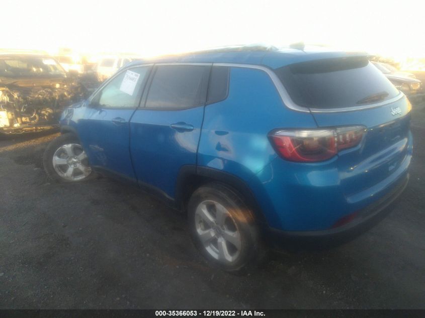 2020 JEEP COMPASS LATITUDE VIN: 3C4NJCBB2LT230648