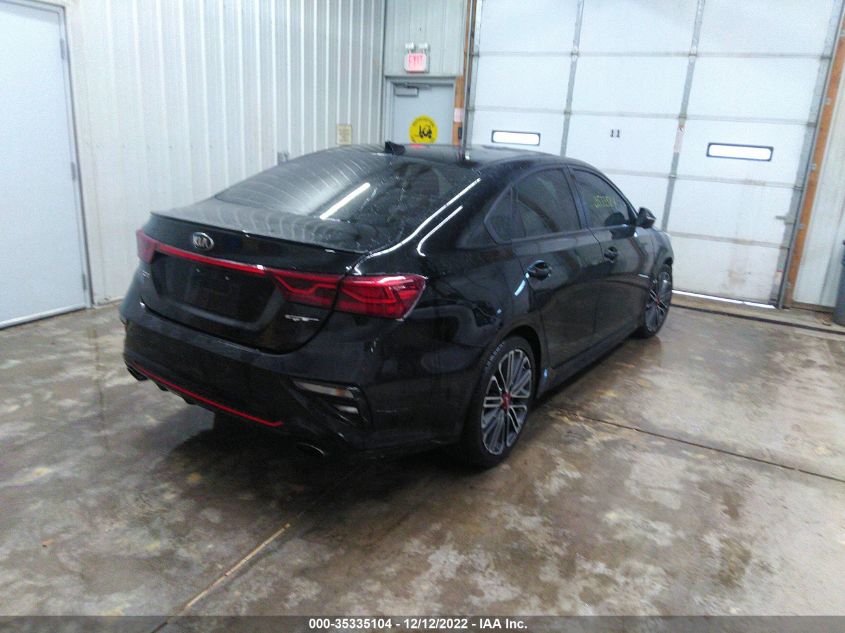 2020 KIA FORTE GT VIN: 3KPF44AC8LE171556