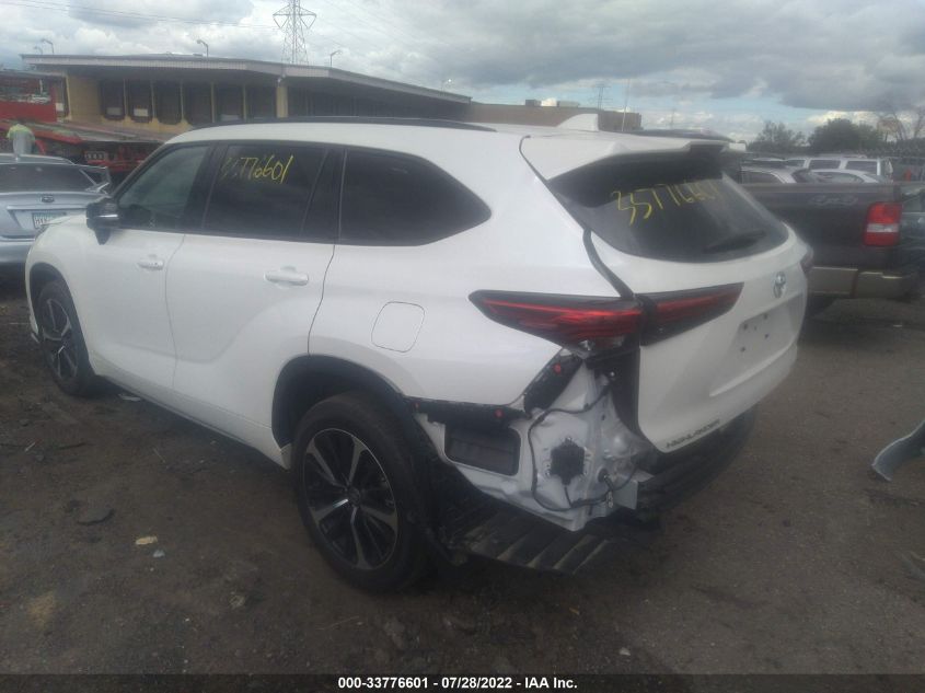 2021 TOYOTA HIGHLANDER XSE VIN: 5TDJZRBH2MS113842