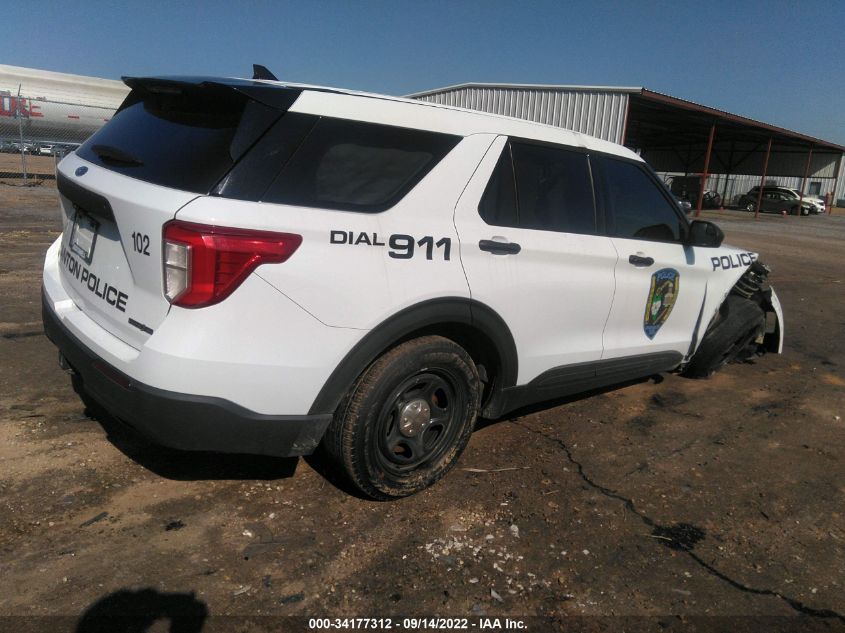 2021 FORD POLICE INTERCEPTOR VIN: 1FM5K8AB5MGB46546