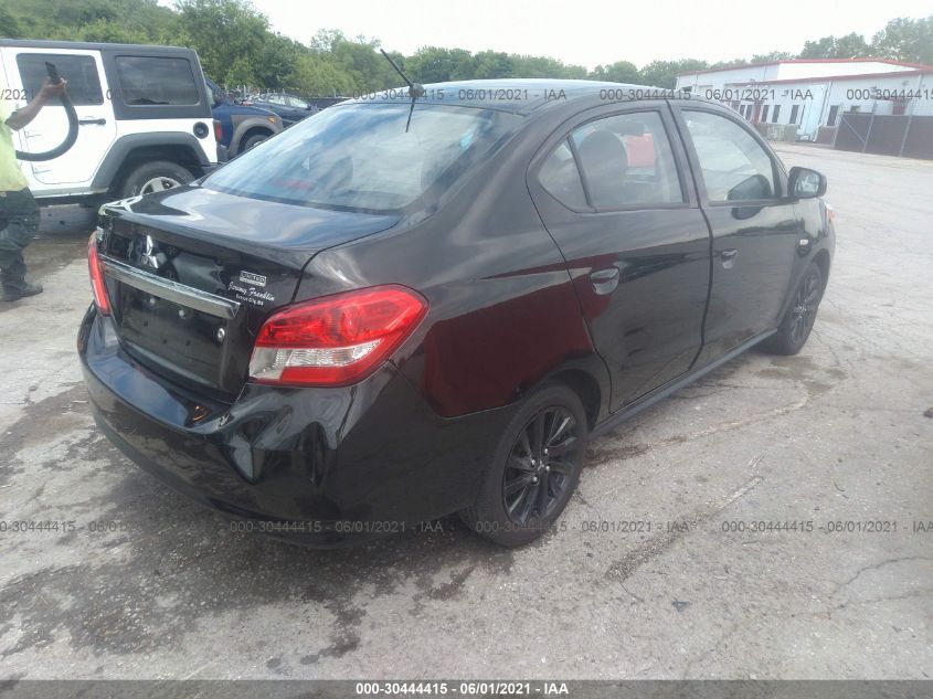 2020 MITSUBISHI MIRAGE G4 SE/LE VIN: ML32F4FJ3LHF08442