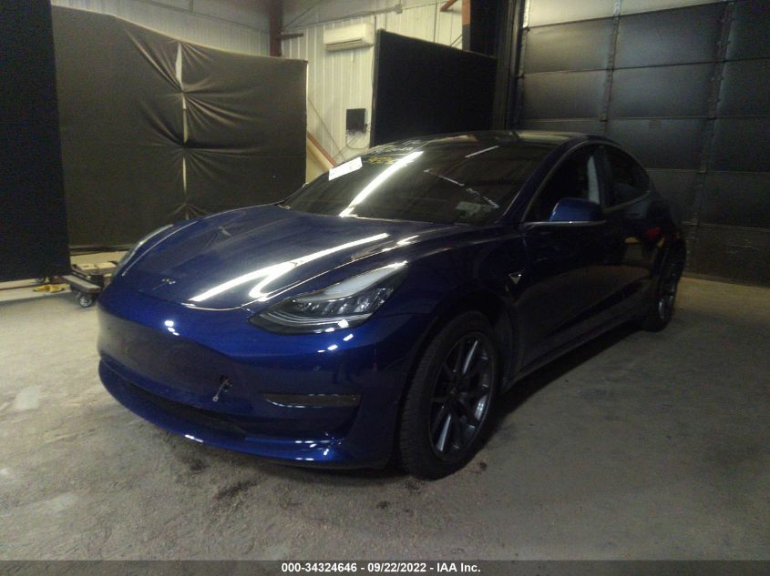 2020 TESLA MODEL 3 STANDARD RANGE VIN: 5YJ3E1EA1LF476236