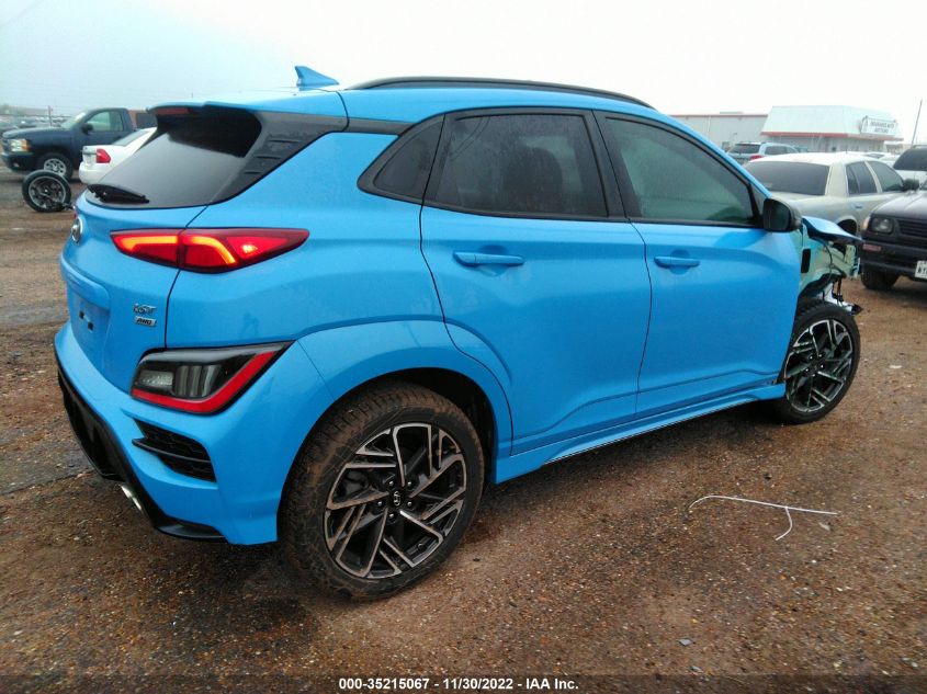 2022 HYUNDAI KONA N LINE VIN: KM8K3CA30NU792978