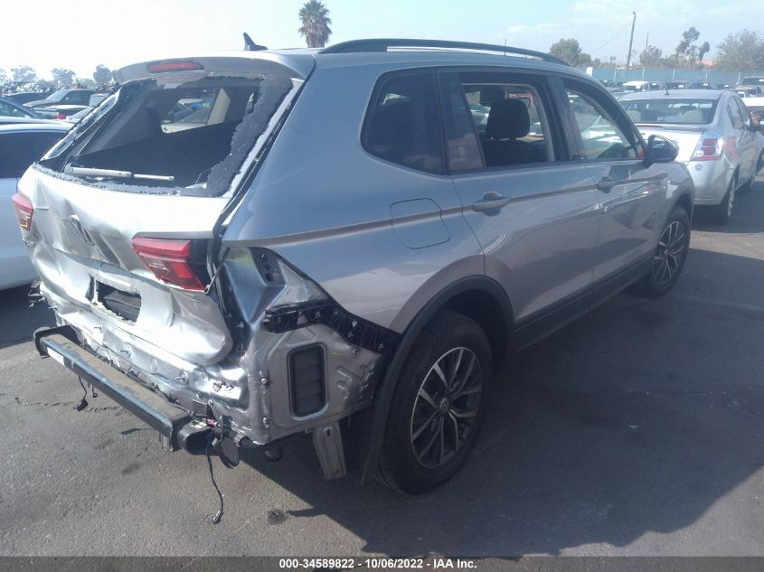 2021 VOLKSWAGEN TIGUAN S VIN: 3VV1B7AX3MM018676