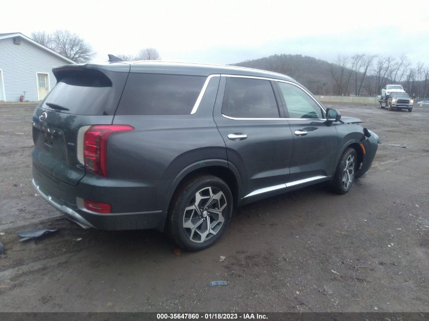 2021 HYUNDAI PALISADE CALLIGRAPHY VIN: KM8R7DHE6MU255210