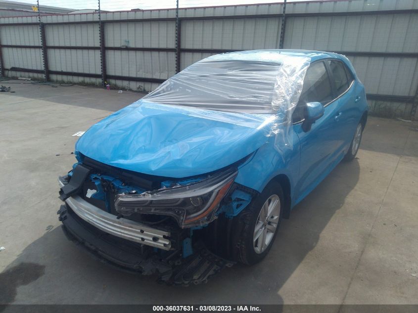 2022 TOYOTA COROLLA HATCHBACK SE/NIGHTSHADE/XSE VIN: JTND4MBE8N3163356