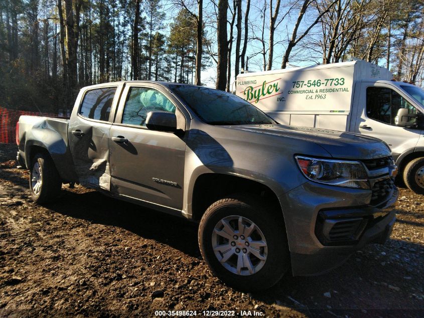 2022 CHEVROLET COLORADO 2WD LT VIN: 1GCGSCEN0N1265209