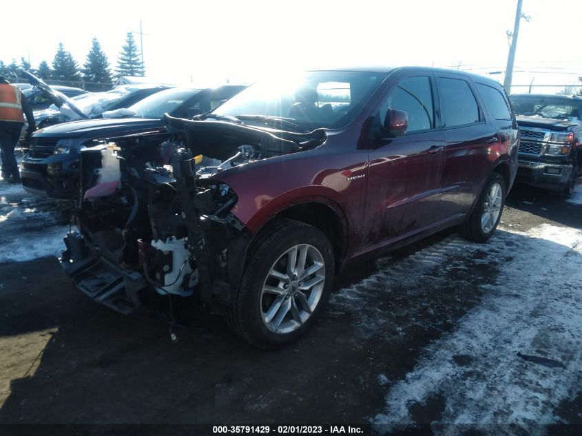 2022 DODGE DURANGO R/T VIN: 1C4SDJCT4NC106224