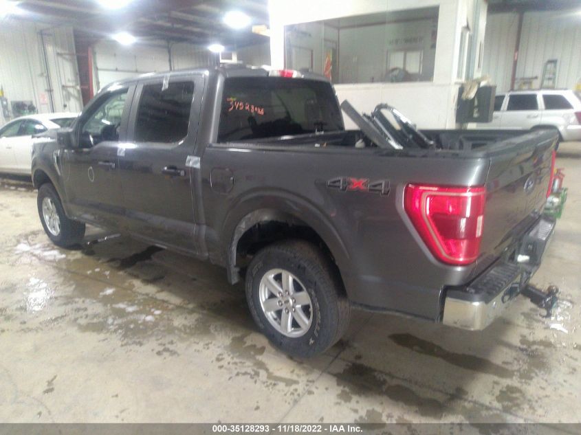 2021 FORD F-150 XL/XLT/LARIAT VIN: 1ftfw1e54mfb17652