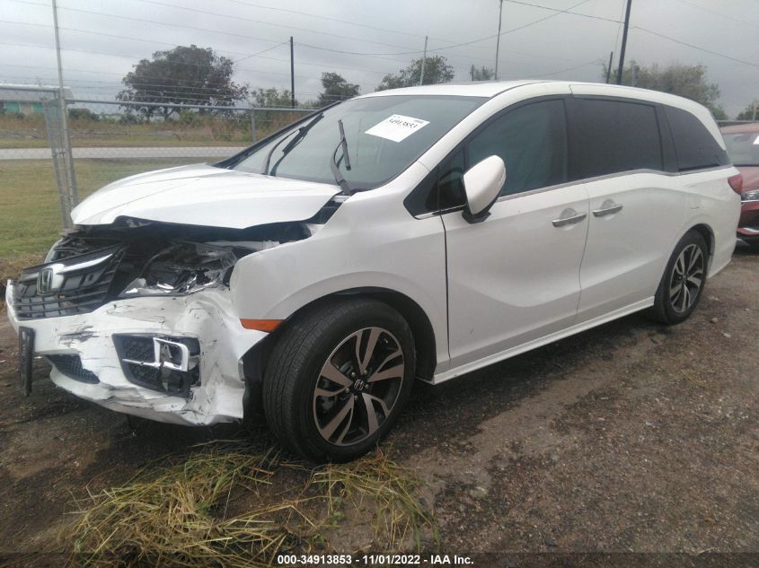2020 HONDA ODYSSEY ELITE VIN: 5FNRL6H91LB020946