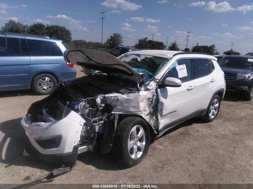 2021 JEEP COMPASS LATITUDE VIN: 3C4NJCBB0MT592124