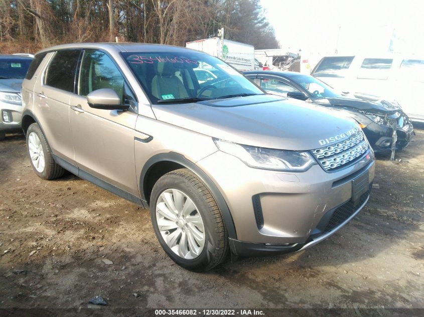 2022 LAND ROVER DISCOVERY SPORT S VIN: SALCJ2FX2NH910809
