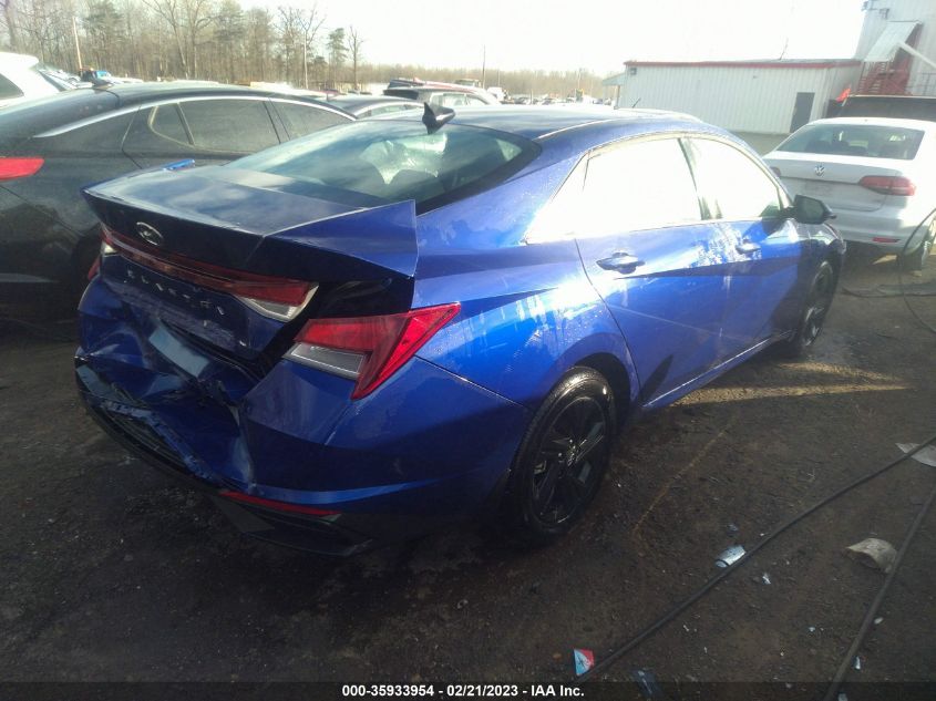 2022 HYUNDAI ELANTRA SEL VIN: KMHLM4AGXNU353295