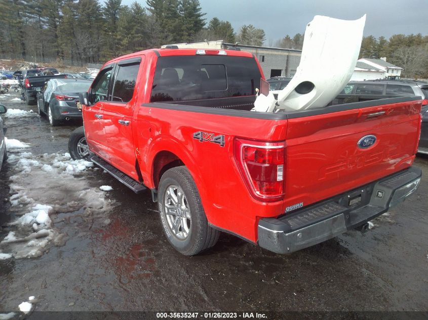 2021 FORD F-150 XL/XLT VIN: 1FTEW1EB4MKD52707