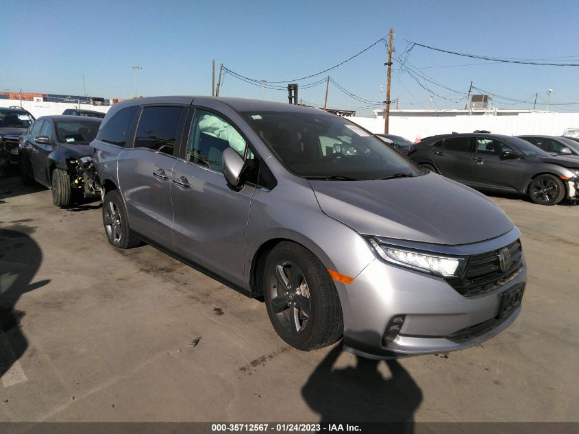 2022 HONDA ODYSSEY EX VIN: 5FNRL6H54NB013585